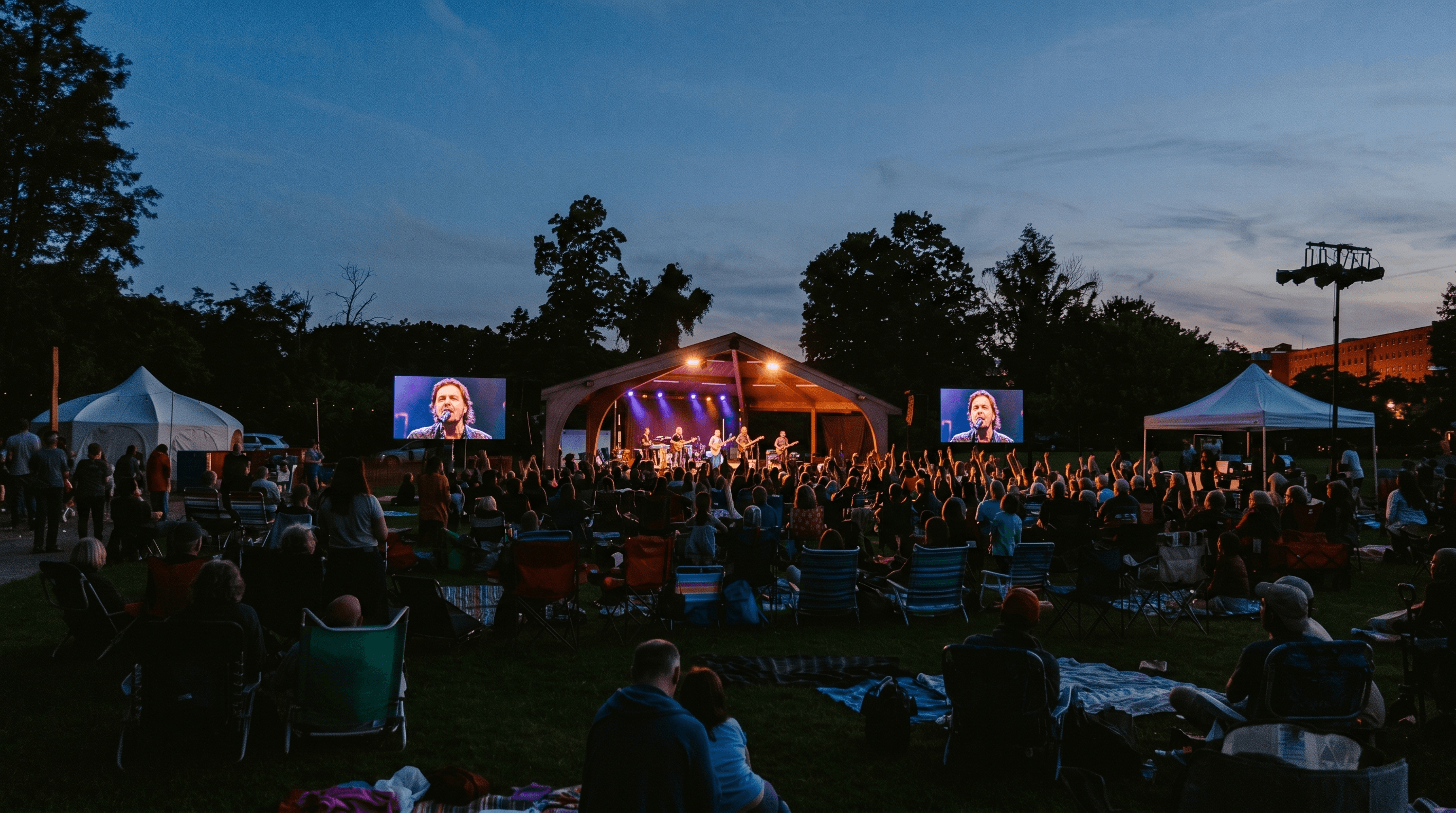 Soccer Viewing + Live Music — Mill Side Park