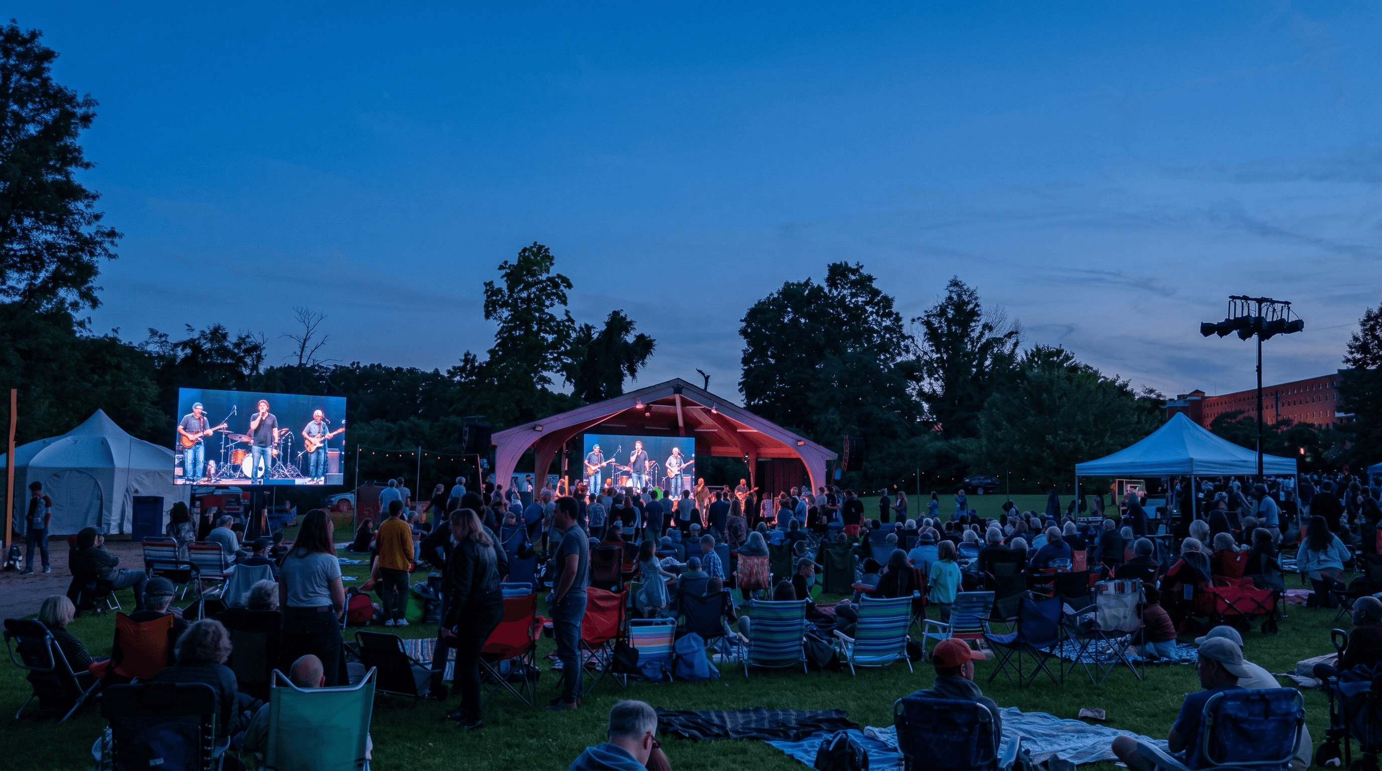 Music Showcase + Salsa & Bachata — Mill Side Park